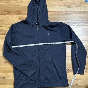 Volcom Men's Navy Zip Up Sweatshirt